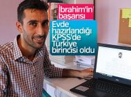 KPSS birincisi sınava evde hazırlandı