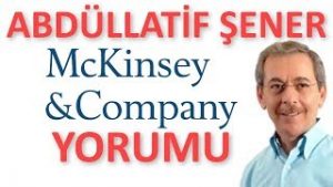 Abdüllatif Şener Amerikan McKinsey Şirketini Anlatıyor