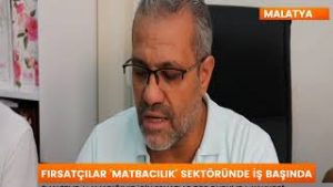 Fırsatçılar Matbaa sektöründe iş başında.  Vuslat Tv