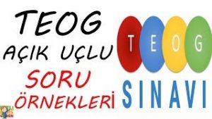 Teog’da Açık Uçlu Soru Dönemi