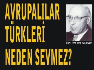 Avrupalılar Türkleri Neden Sevmez?